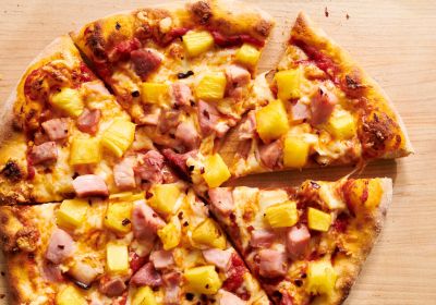 Large Rt Half Hawaiian