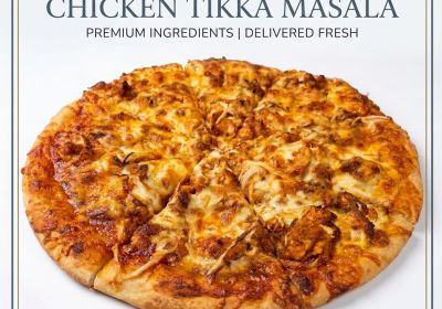 Large Chicken Tikka Masala Pizza